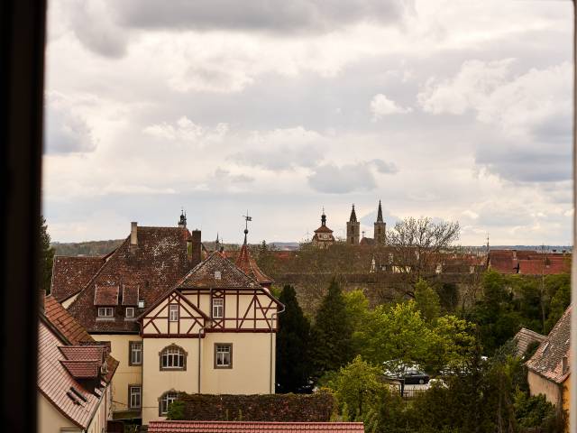 Blick auf Rothenburg