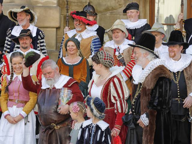 Historisches Fest in Rothenburg ob der Tauber
