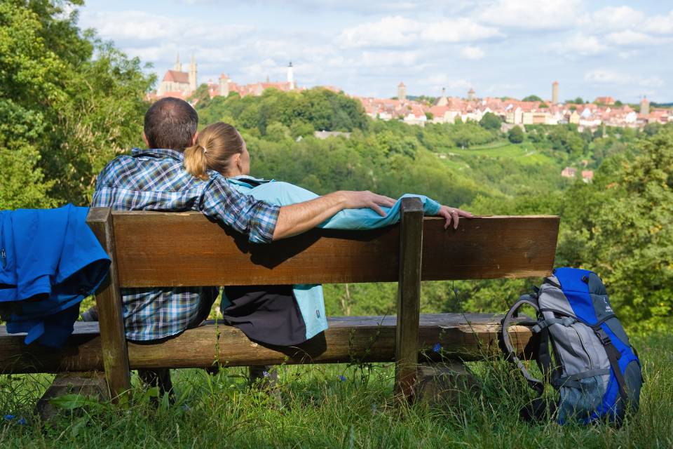 Hiking pleasures for young and old, families and friends: Endless hiking happiness - Rappen Rothenburg
