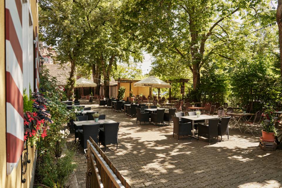 Fresh air and freckles: Relaxed hours in the beer garden - Rappen Rothenburg